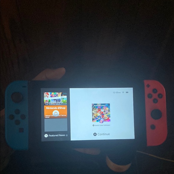 Nintendo Switch Console Blue and Red Joy-Con